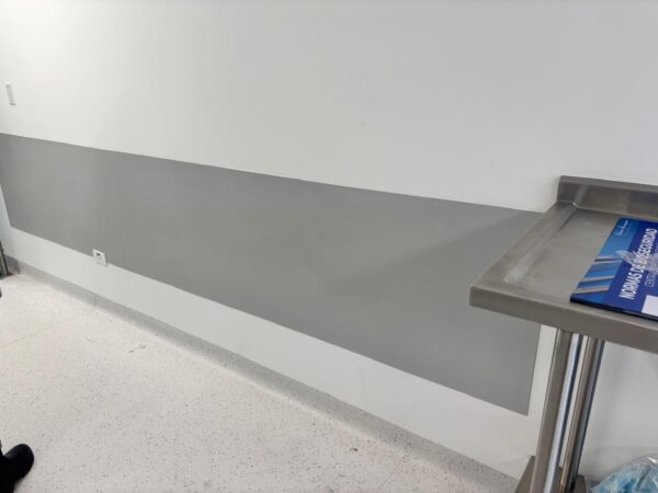 láminas protectoras pared hospitales