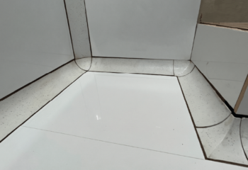 Cómo instalar media caña en pisos sanitarios paso a paso